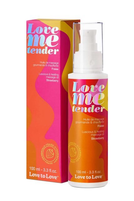 Huile de massage fraise 100ml